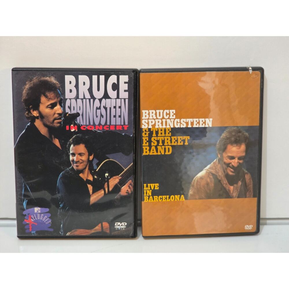 DVD Bruce Springsteen & the E Street Band Live in Barcelona & In Concert